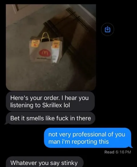 Skrillex Order Smells Bad