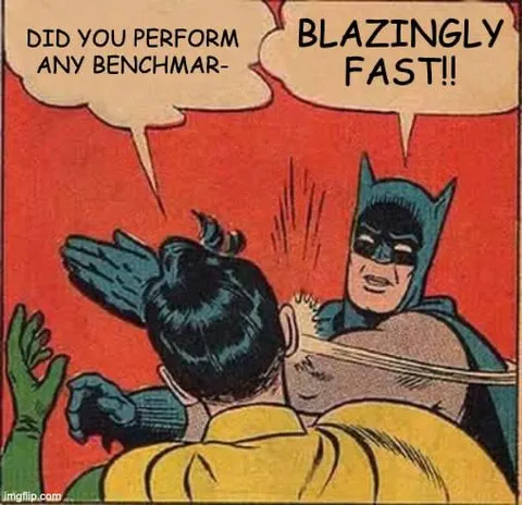 Batman Benchmark Speed Test