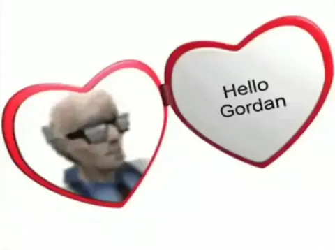 Hello Gordan Heart Locket