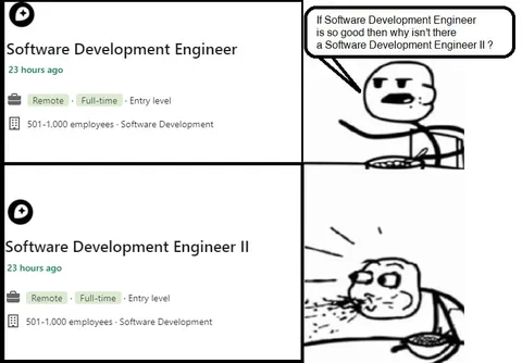 Software Development Engineer II Reaction