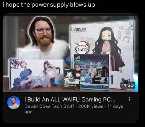 All Waifu Gaming PC