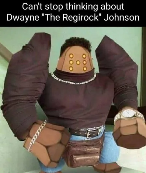 Dwayne The Regirock Johnson