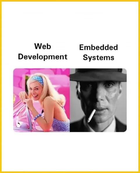 Web Development vs Embedded Systems