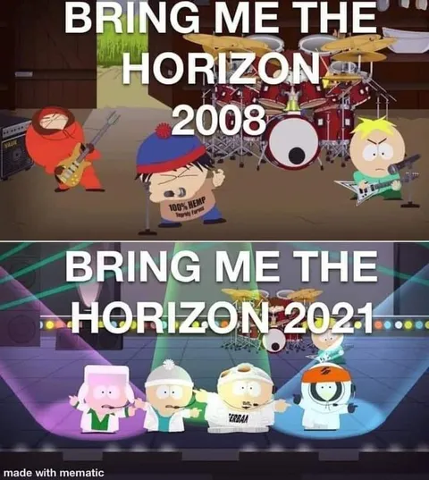 Bring Me the Horizon 2008 vs 2021