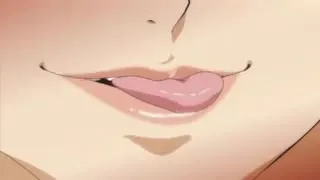 Аниме облизывание губ