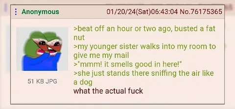 Sister Smells the Room