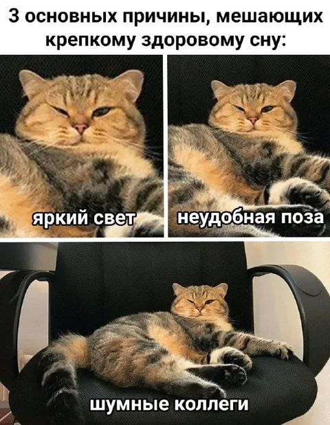 Три причины плохого сна