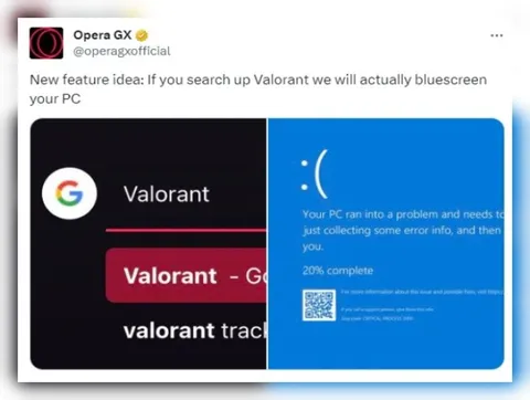 Search Valorant, Get a Blue Screen