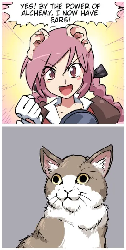 Alchemy Gives Her Cat Ears