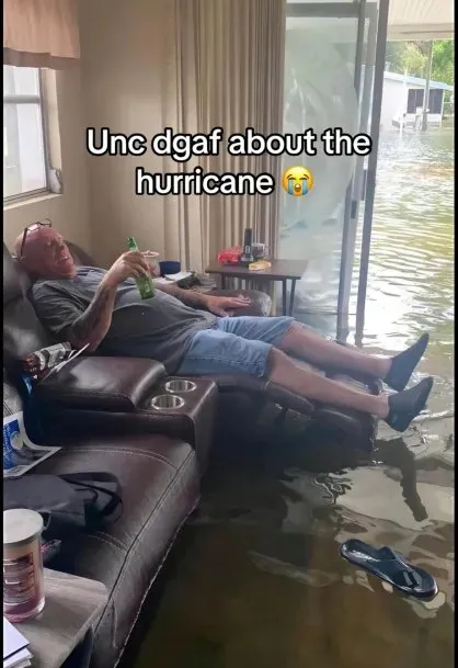 Unc Doesn't Care About Hurricane