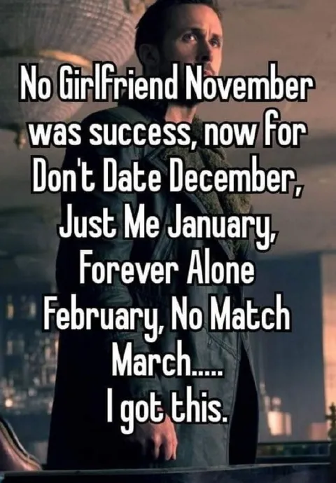 Forever Alone Calendar