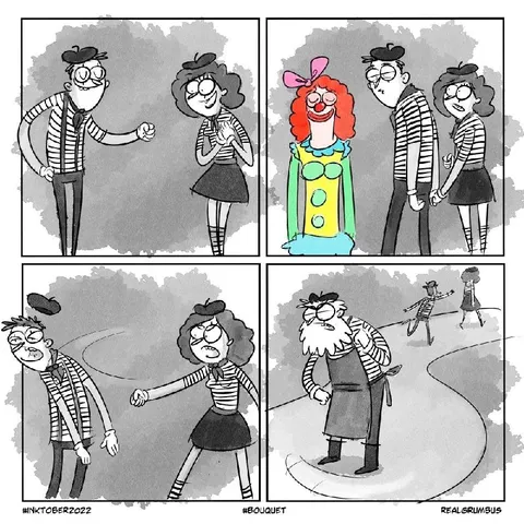 Слепое свидание с клоуном