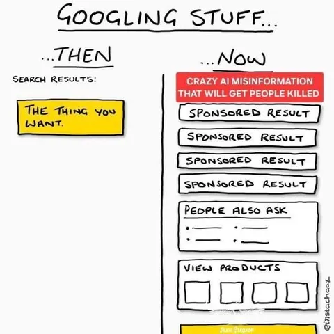 Googling Stuff Then and Now
