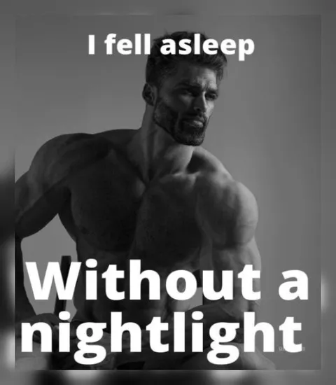 Fell Asleep Without a Nightlight