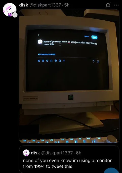 1994 Monitor Tweet