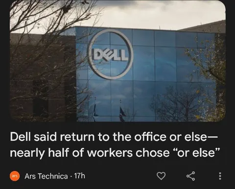 Dell Return to Office Ultimatum