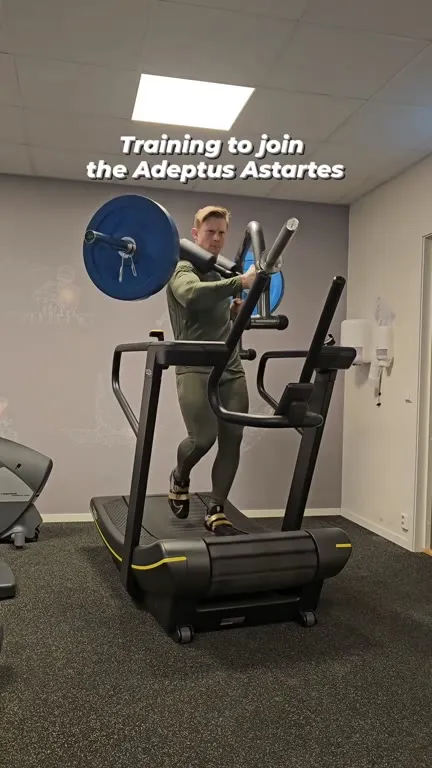 Training to Join the Adeptus Astartes