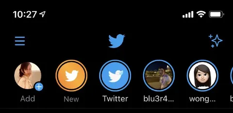 Утренний экран Twitter