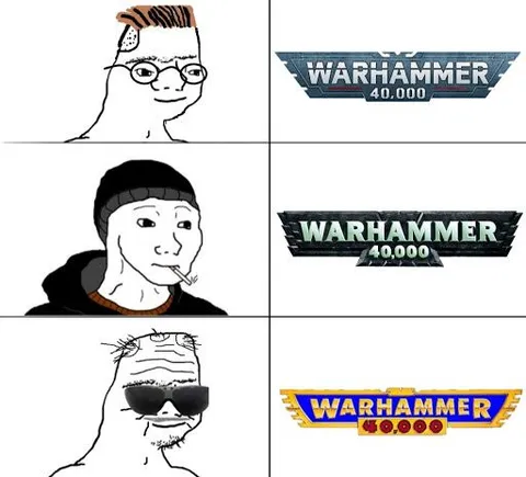 Warhammer 40,000 Wojak Progression