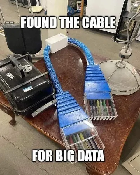Found the Cable for Big Data