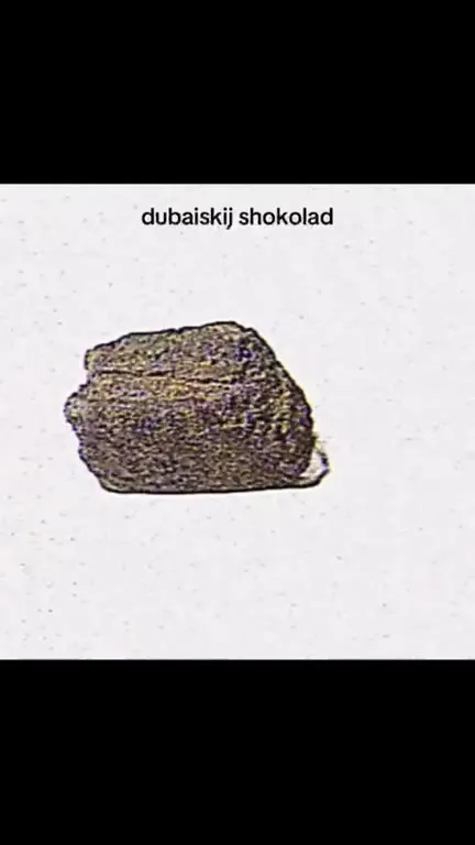 Дубайский шоколад превращается