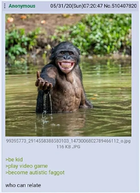 Become Autistic Faggot