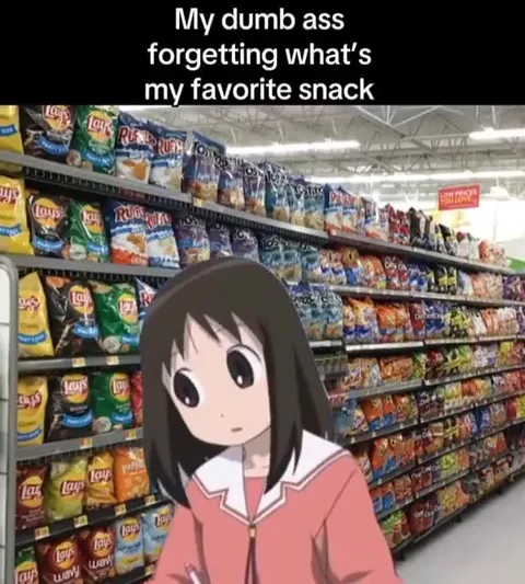 Forgetting My Favorite Snack