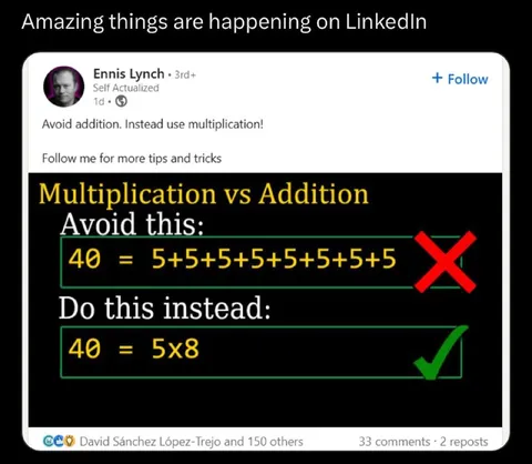 Amazing Things on LinkedIn