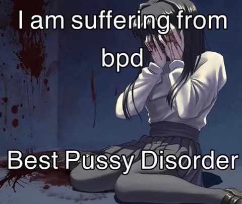 Best Pussy Disorder BPD Meme