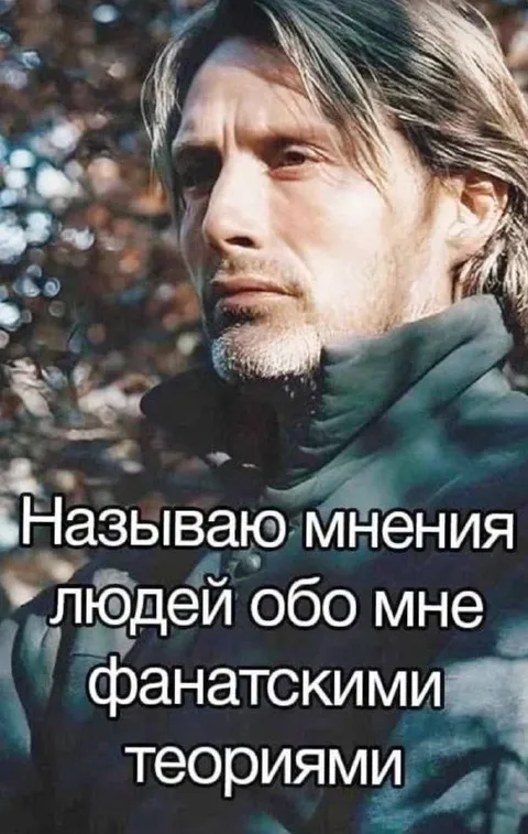Называю мнения людей обо мне фанатскими теориями