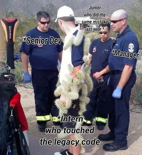Intern Touched Legacy Code