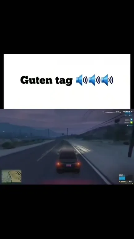 Guten Tag mit Sirenen