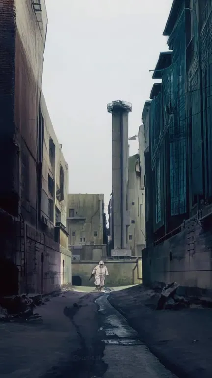 The Vertical World of Ghost in the Shell