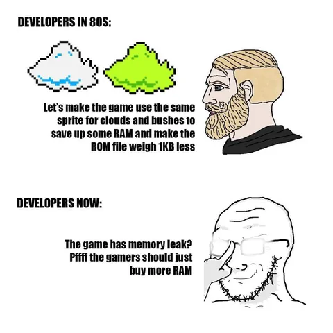 Developers Then and Now