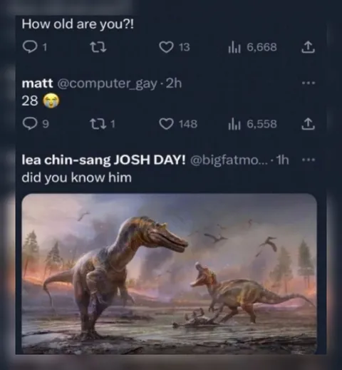 How Old Are You Dinosaur Joke