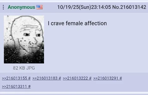 Craving Female Affection