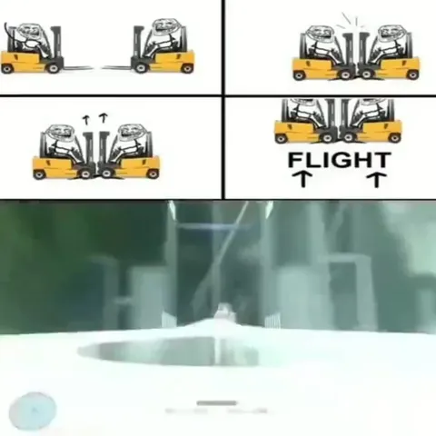 Forklift Flight Plan Fails