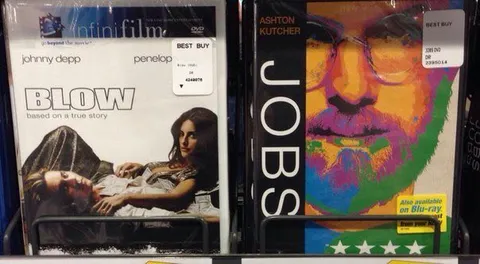 Blow and Jobs DVD Shelf Joke