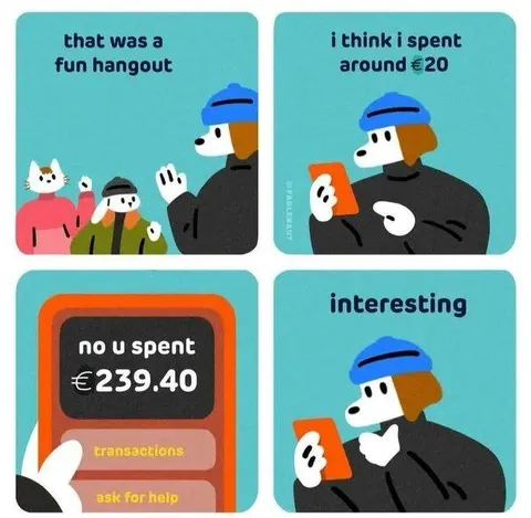 No, You Spent €239.40