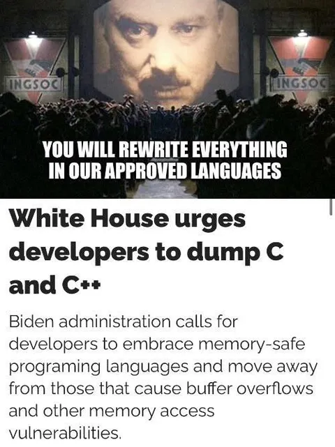 Approved Languages Replace C and C++