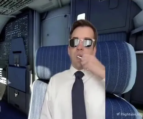 Pilot Calmly Handles Nonsense