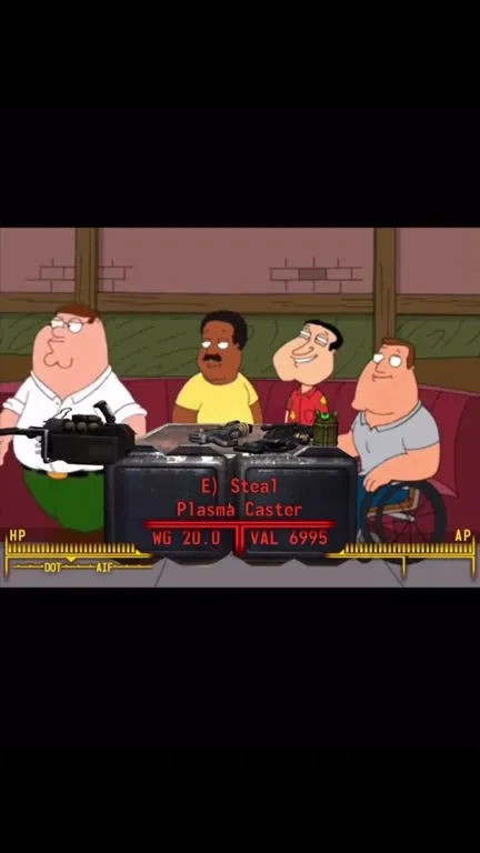 Family Guy Fallout Looting Chaos