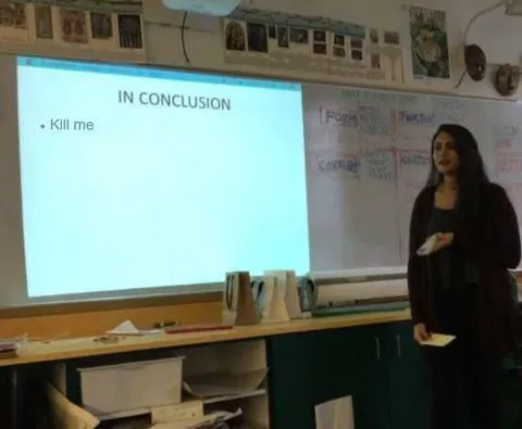Kill Me Presentation Conclusion