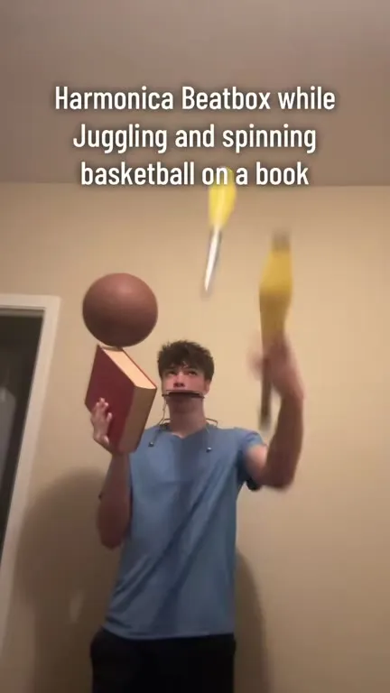 Harmonica Beatbox Juggling Basketball