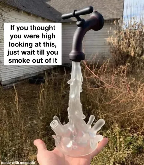 Frozen Faucet Bong