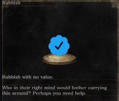 Rubbish With No Value