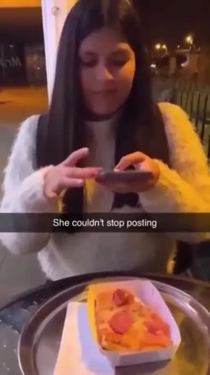 She Couldn't Stop Posting