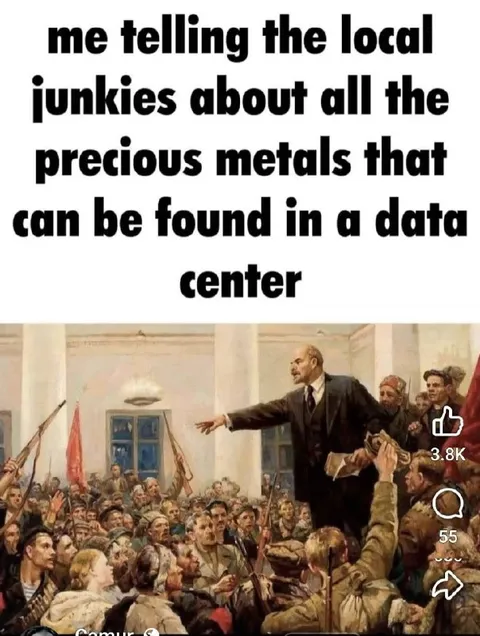 Telling Junkies About Data Center Metals