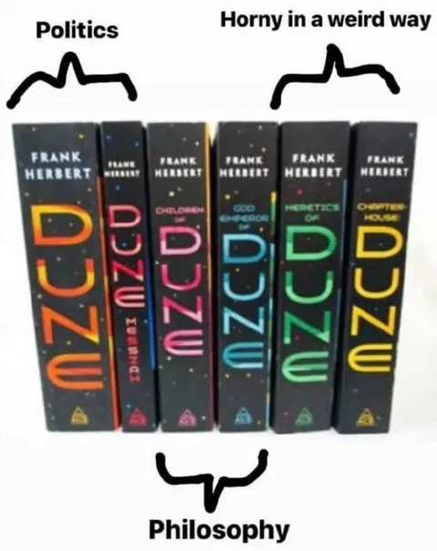 Dune Books Categorized by Vibe