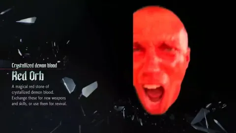 Screaming Red Orb